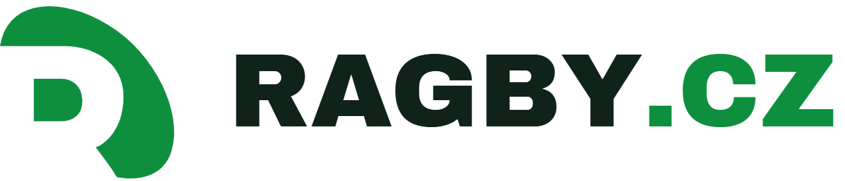 Logo Ragby.cz v zelené